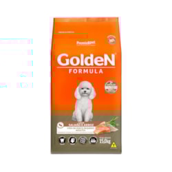 Ração Golden Mini Bits para Cães Adultos Sabor Salmão