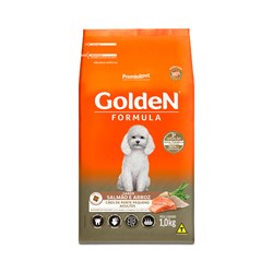 Ração Golden Mini Bits para Cães Adultos Sabor Salmão