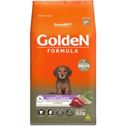 Ração Golden Mini Bits para Cães Filhotes Sabor Carne