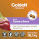 Ração Golden Mini Bits para Cães Filhotes Sabor Carne