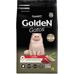 Ração Golden para Gatos Adultos Sabor Carne