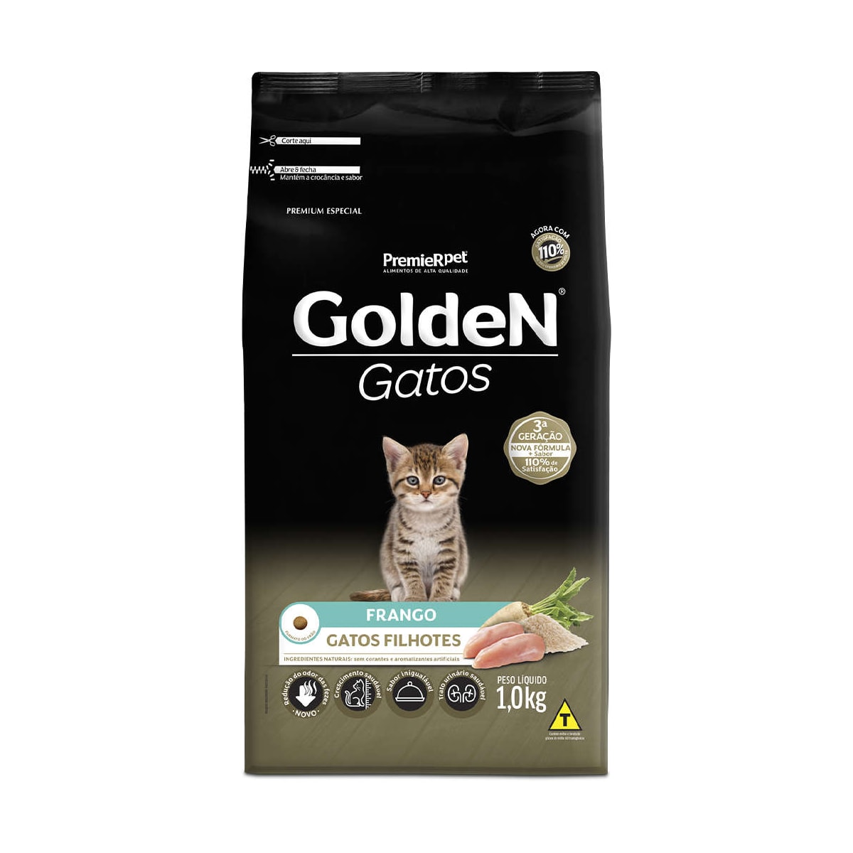 Ração Golden para Gatos Filhotes Sabor Frango