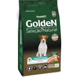 Ração Golden Selecao Natural Mini Bits para Cães Adultos