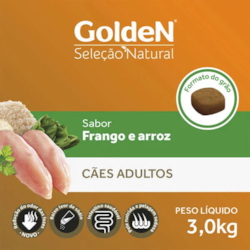 Ração Golden Seleção Natural para Cães Adultos