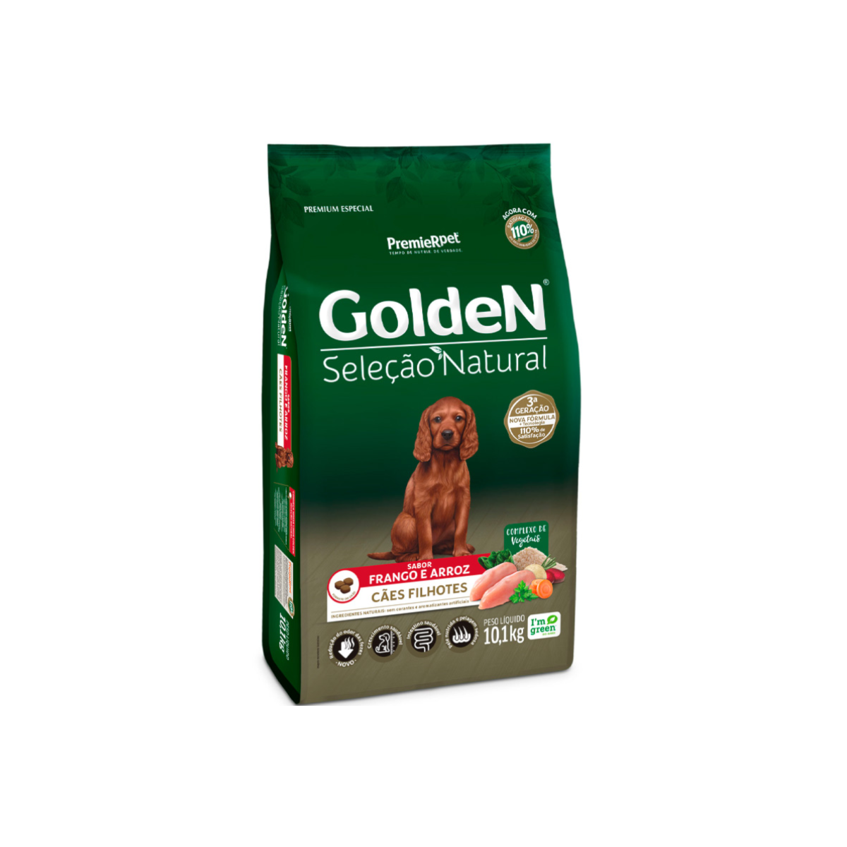 Ração Golden Seleção Natural para Cães Filhotes