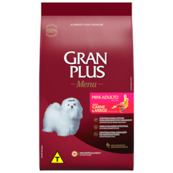 RAÇÃO GRAN PLUS RACAO 10.1KG CAES AD MINI CAR/ARR -59 1X10.1KG