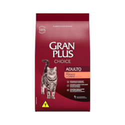 Ração GranPlus Choice para Gatos Adultos Sabor Frango e Carne