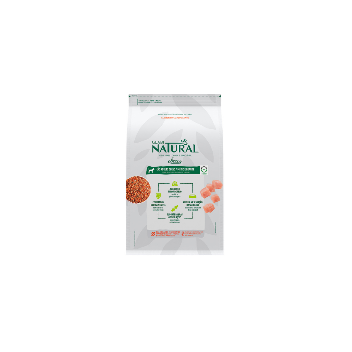 Ração Guabi Natural Cães Obesos Adultos Médio e Grande 7,5kg