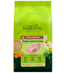 Ração Guabi Natural para Cães Sênior de Porte Médio e Grande Sabor Frango e Arroz Integral - 12kg