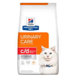 RAÇÃO HILLS C/D FELINE MULTICARE CUIDADO URINARIO 1,8KG