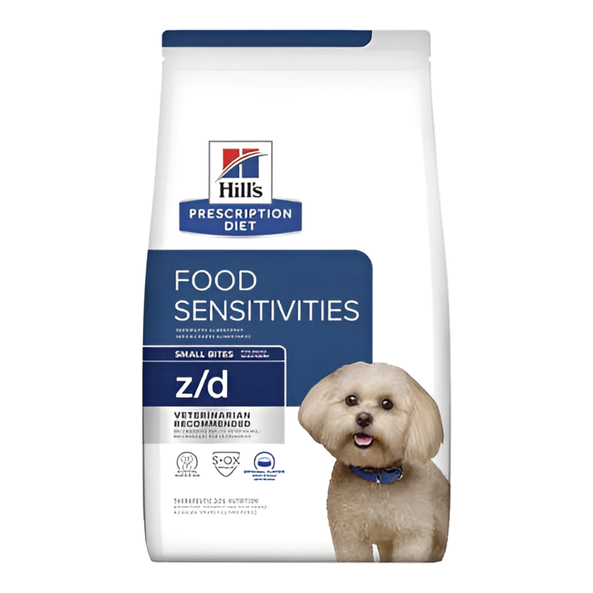 RAÇÃO HILLS CANINE Z/D ALERGIA PEDAÇOS PEQUENOS 3,17KG