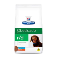 Ração Hills R/D Obesidade para Cães Adultoa Raças Pequenas Sabor Frango