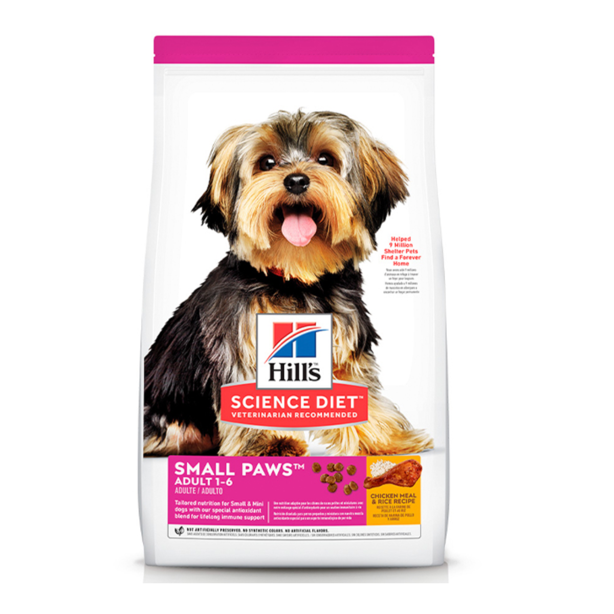 RAÇÃO HILLS SCIENCE DIET (AD PEQUENOS E MINI ) FRANGO 7,03KG