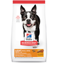 Ração Hill's Science Diet Light Pedaços Pequenos para Cães Adultos 6kg