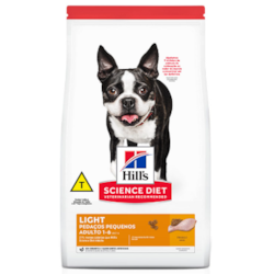 Ração Hills Science Diet Light Pedaços Pequenos para Cães Adultos de Pequeno Porte Sabor Frang