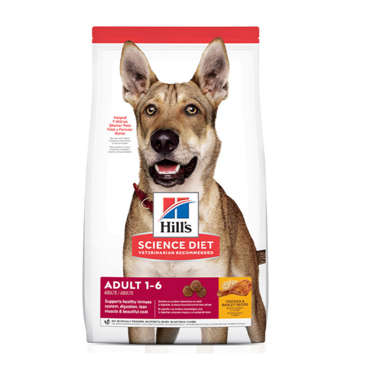 Ração Hill's Science Diet para Cães Adultos 12kg - Pet Cães e Cia