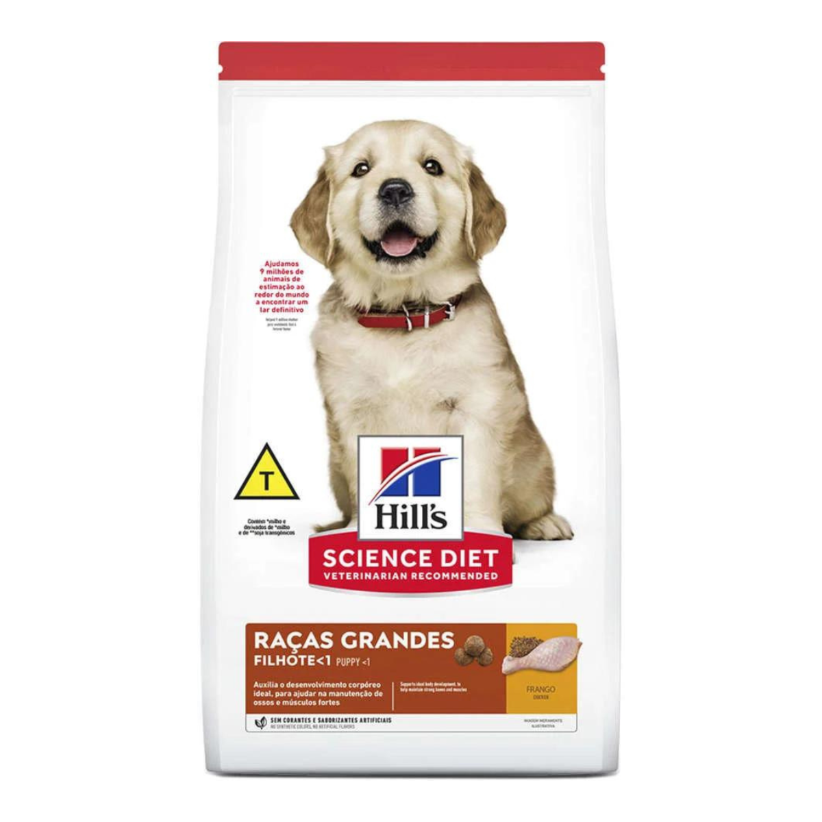 Ração Hills Science Diet para Cães Filhotes de Grande Porte Sabor Frango