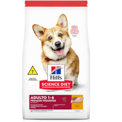 Ração Hills Science Diet Pedaços Pequenos para Cães Adultos de Pequeno Porte Sabor Frango