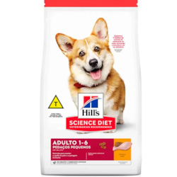 RAÇÃO HILLS SD CANINE ADULT 1-6 SM&MIN GALINHA 2,04KG