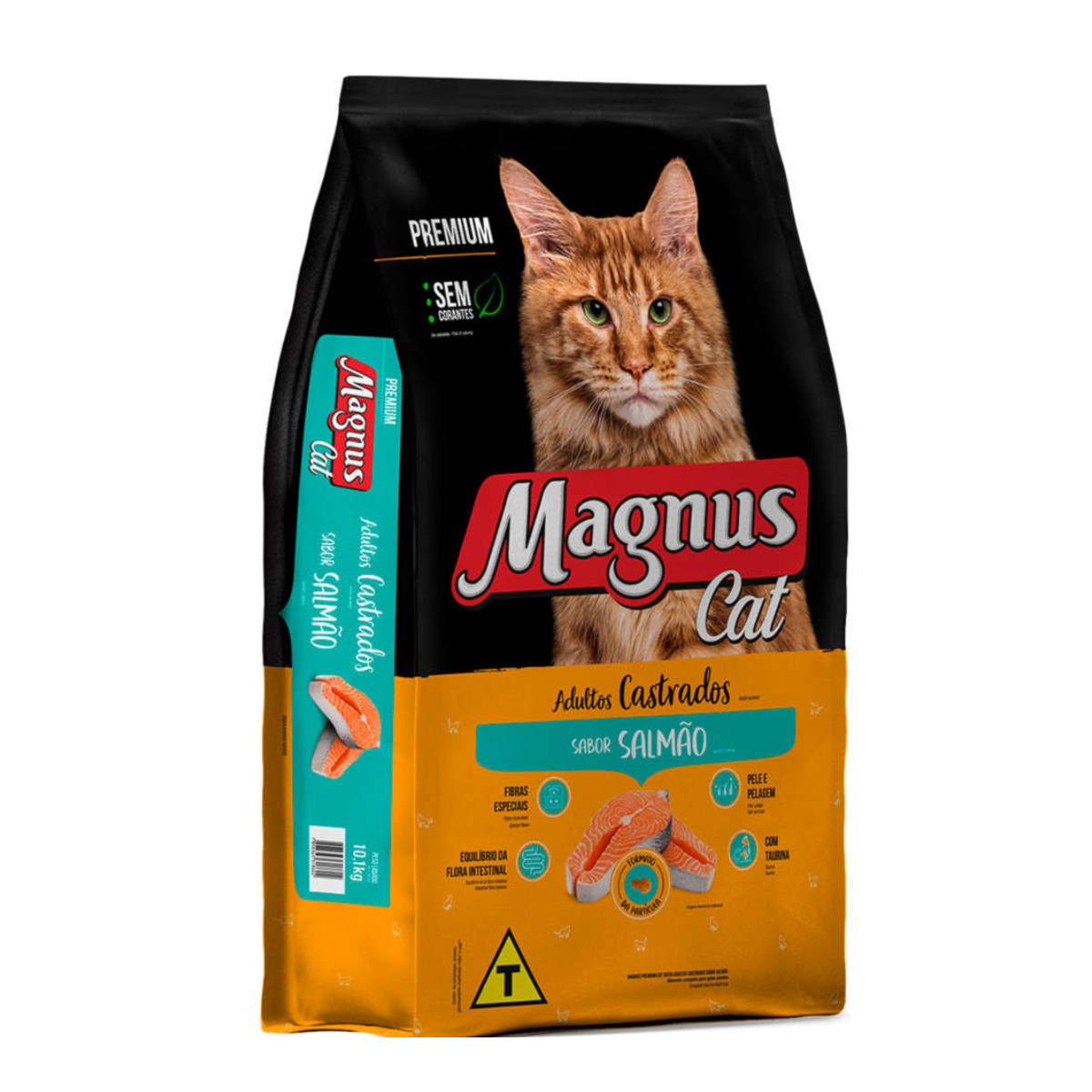 RAÇÃO MAGNUS CAT AD CAST SALMAO