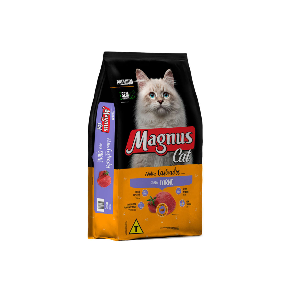 RAÇÃO MAGNUS CAT (CAST) CARNE