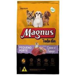 Ração Magnus Todo Dia Carne e Frango para Cães de Pequeno Porte