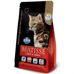 Ração Matisse para Gatos Adultos Sabor Carne e Arroz 7,5kg