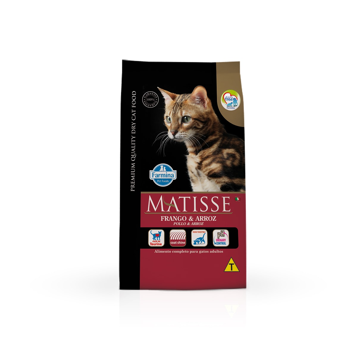 Ração Matisse para Gatos Adultos Sabor Frango 2kg