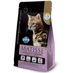 Ração Matisse para Gatos Castrados Sabor Cordeiro