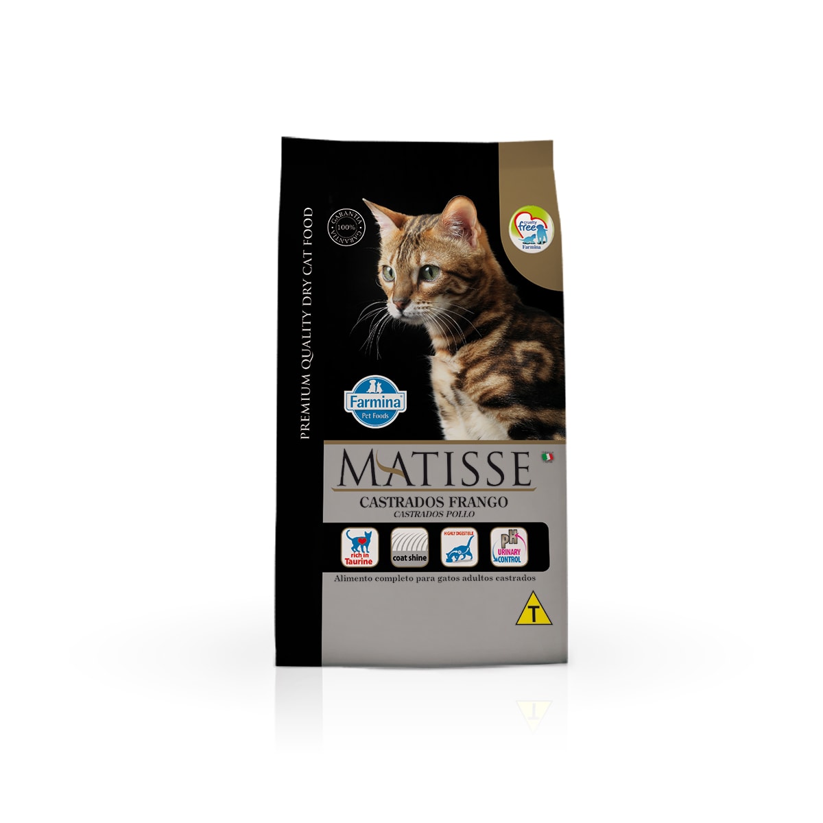 Ração Matisse para Gatos Castrados Sabor Frango