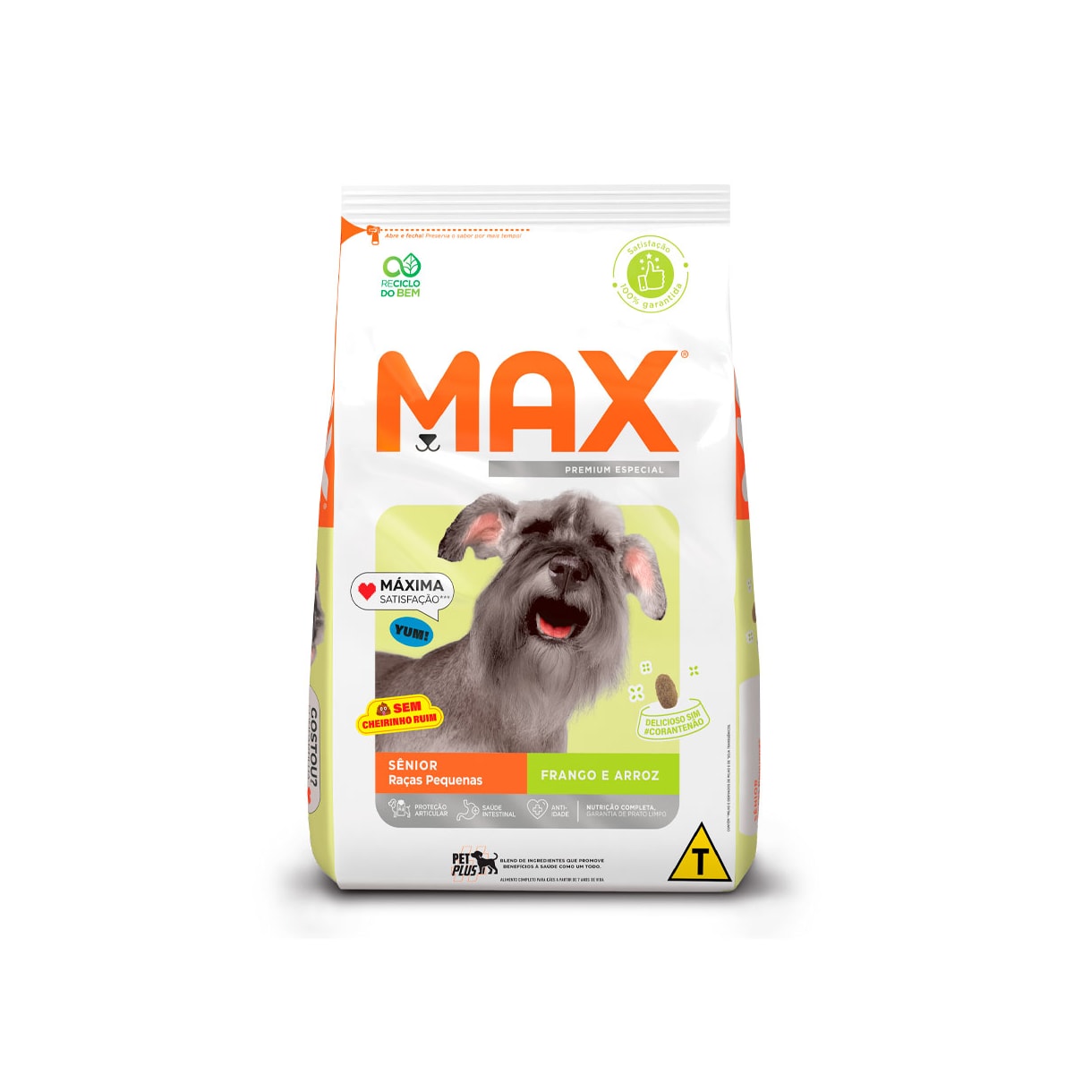 Ração Max para Cães Sênior de Porte Pequeno