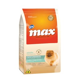 Ração Max Professional Line para Cães Adultos de Raças Pequenas Sabor Frango e Arroz