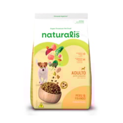 Ração Naturalis Adulto Porte Pequeno Peru e Frango 10,1 kg
