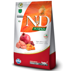 Ração N&D Pumpkin para Gatos Adultos Sabor Frango e Romã 7,5kg