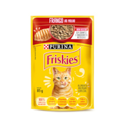 Ração Nestlé Friskies Sachê Frango ao Molho para Gatos