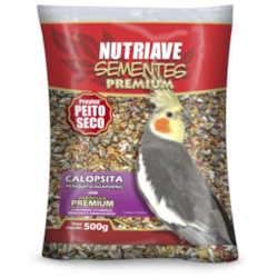 RAÇÃO NUTRIAVE SEM PREMIUM CALOP/PERIQ 500G