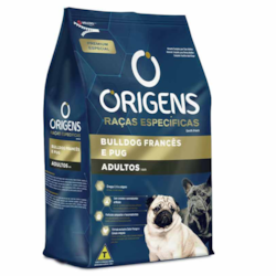 RAÇÃO ORIGENS RAÇAS ESPECIFICAS BULLDOG E PUG ADULTO 10KG