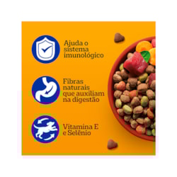 Ração Pedigree Carne e Vegetais Cães Adultos Raças Médias e Grandes