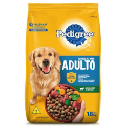 Ração Pedigree Carne e Vegetais Cães Adultos Raças Médias e Grandes