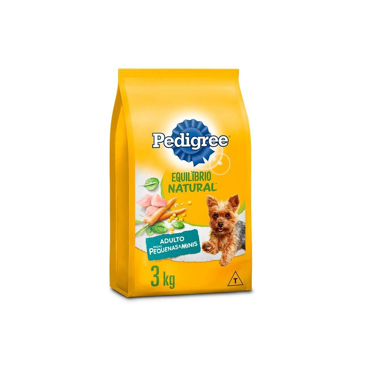 Ração Pedigree Equilibrio Natural para Cães Adultos de Raças Pequenas