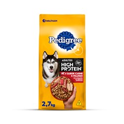 Ração Pedigree High Protein Carne e Frango para Cães Adultos