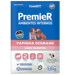 RAÇÃO PREMIER AMBIENTES INTERNOS PAPINHA DESMAME 1KG
