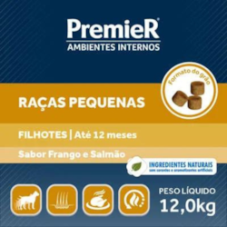 Ração Premier Ambientes Internos para Cães Filhotes