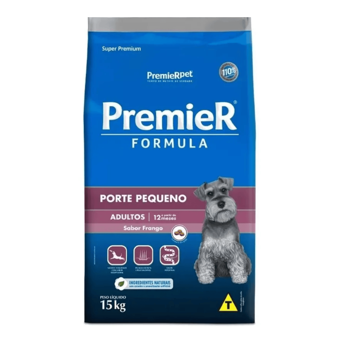 RAÇÃO PREMIER FÓRMULA CÃES ADULTOS RAÇAS PEQUENAS CARNE 15 KG