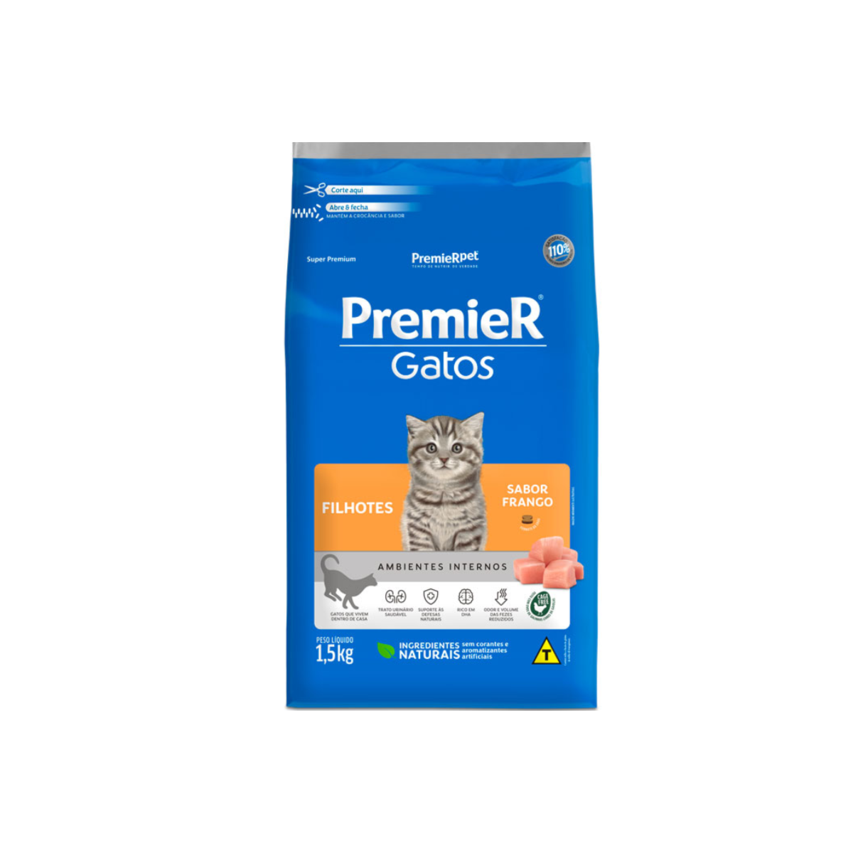 Ração PremieR Formula Gatos Filhotes Sabor Frango