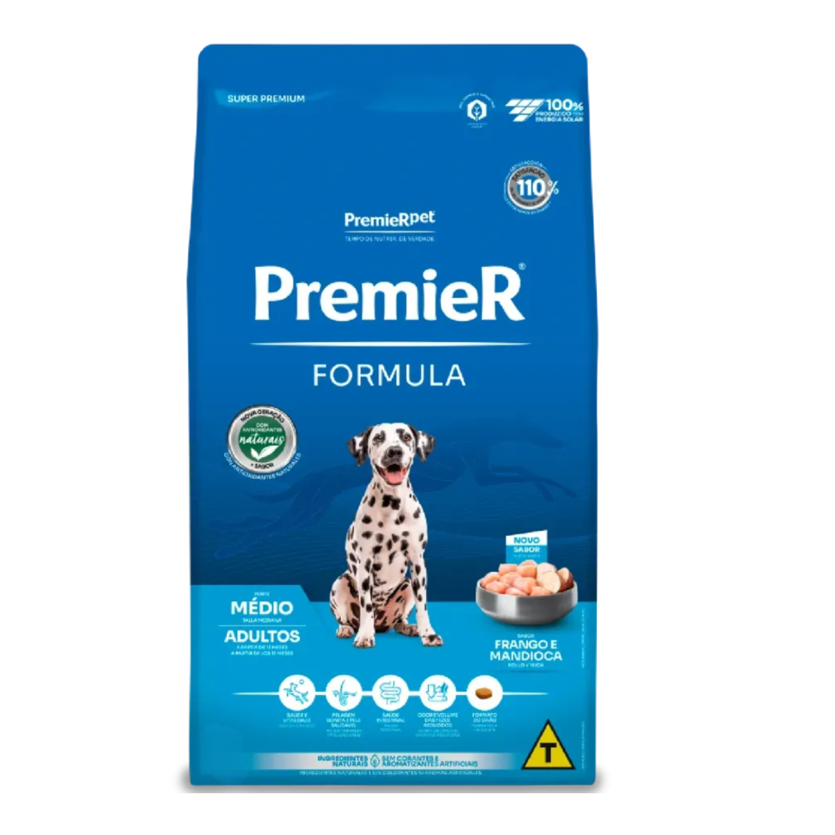 Ração Premier Fórmula para Cães Adultos de Raças Médias