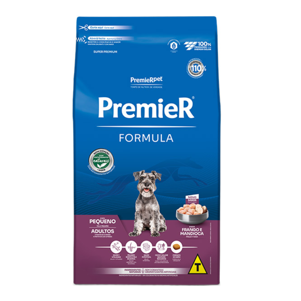 Ração Premier Fórmula para Cães Adultos de Raças Pequenas