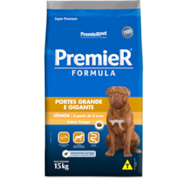 Ração Premier Fórmula para Cães Sênior de Porte Grande e Gigante Sabor Frango 15kg