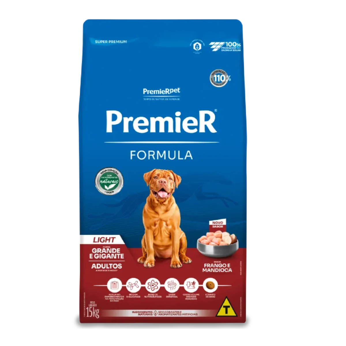 Ração Premier Formula Raças Grandes Adultos Light