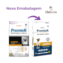 Ração Premier Nutrição Clínica Cardio para Cães de Porte Pequeno 2Kg